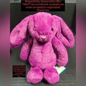 BNWT JELLYCAT LITTLE BASHFUL BUNNY ALLIUM